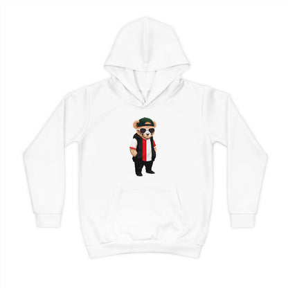 Hoodie regular - kids - Hand in zakken beer