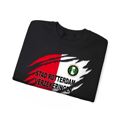 Sweater regular zwart - Stad Rotterdam Verzekeringen