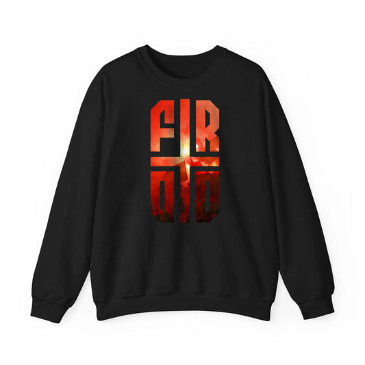 Sweater regular zwart - FR010