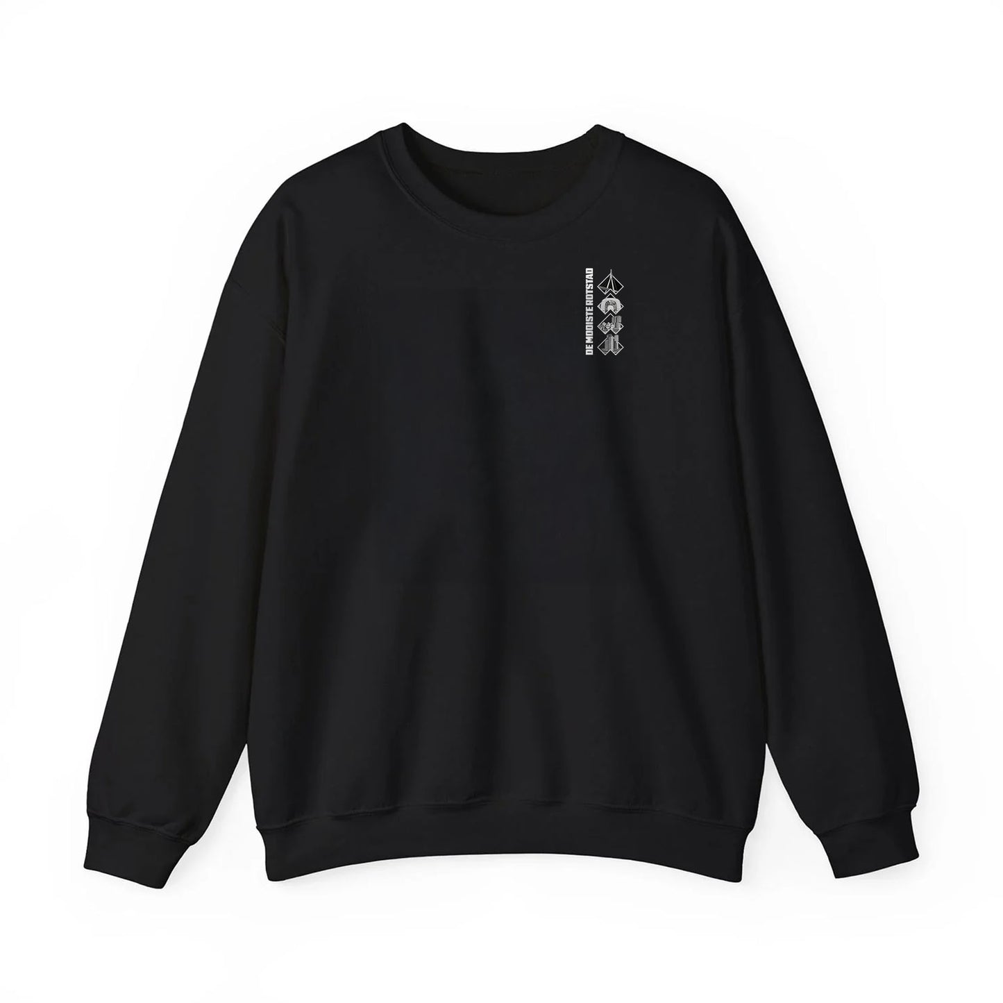 Sweater regular zwart - De Mooiste Rotstad