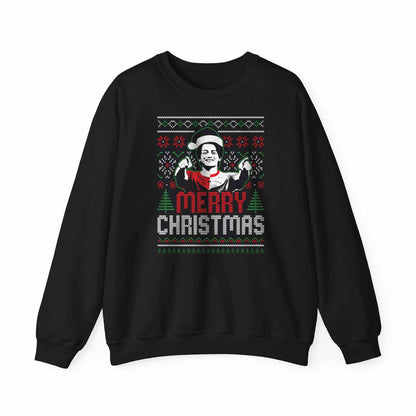 Kerst sweater regular zwart - Ayase Merry Christmas 🎄✨