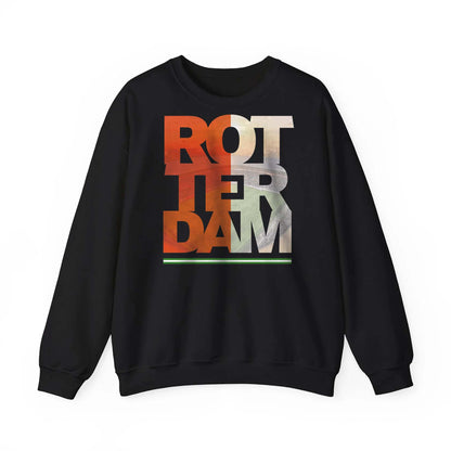 Sweater regular zwart - ROT TER DAM