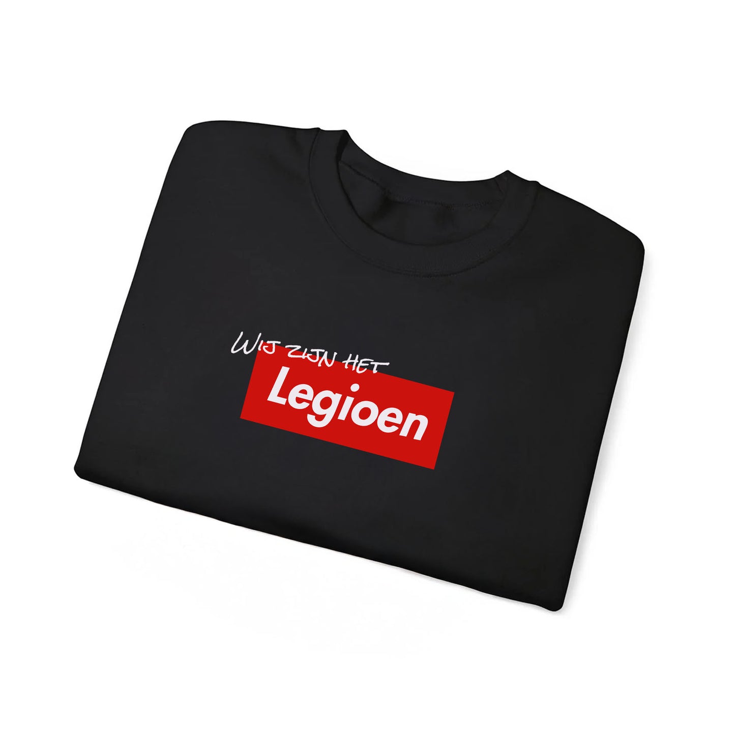 Sweater regular zwart - Wij zijn het Legioen