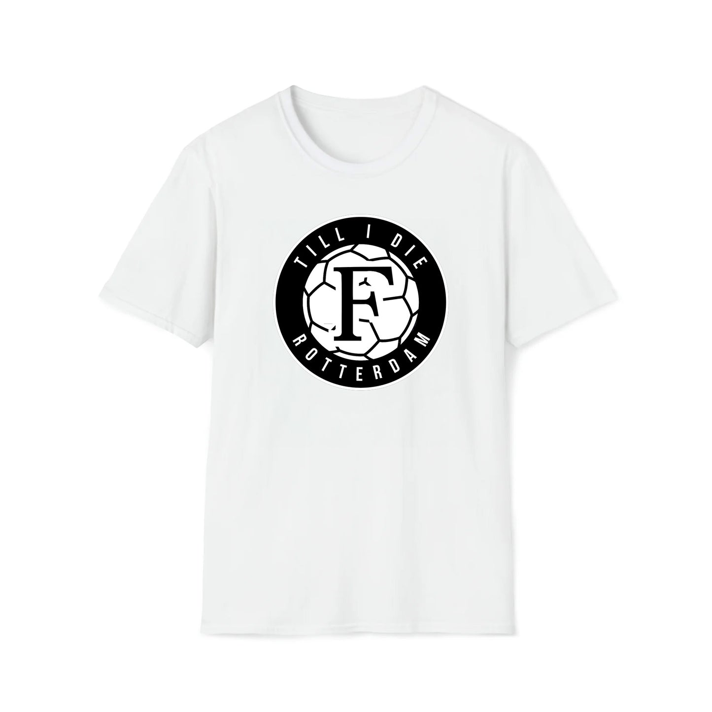 T-shirt regular zwart - F Till I Die Rotterdam