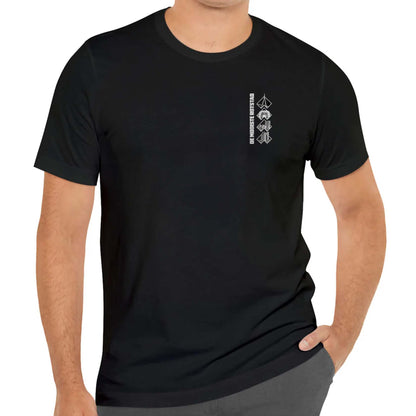 T-shirt regular zwart - De Mooiste Rotstad