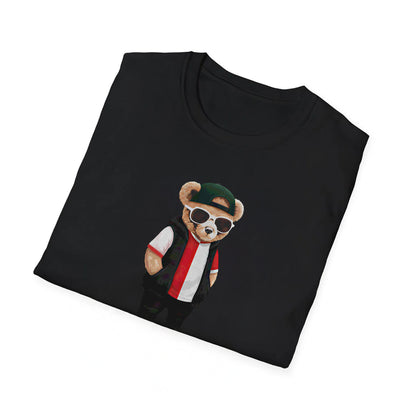 T-shirt regular - Hand in zakken beer