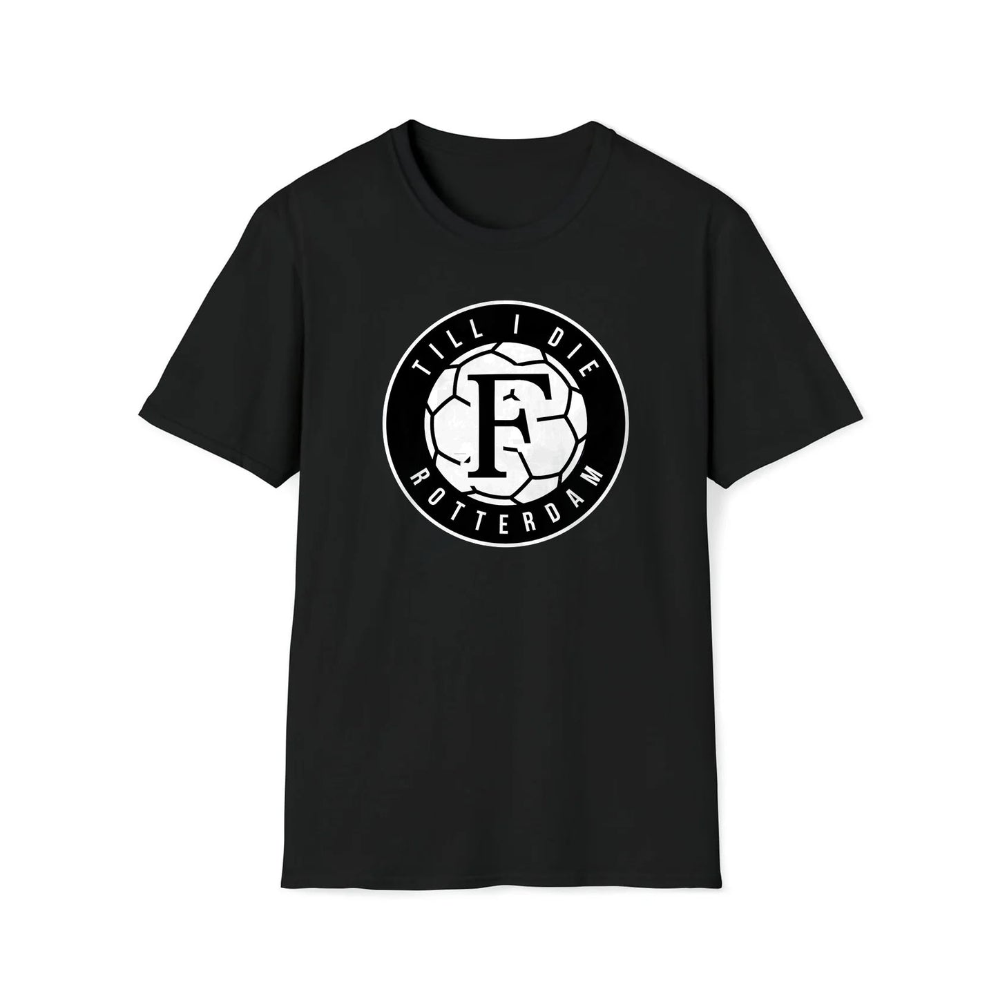 T-shirt regular zwart - F Till I Die Rotterdam