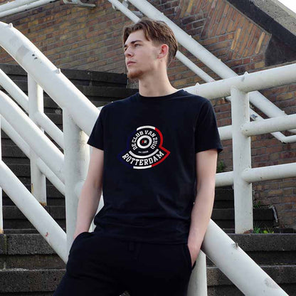 T-shirt regular zwart - FR - De club van Zuid - Rotterdam