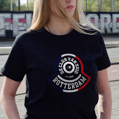 T-shirt regular zwart - FR - De club van Zuid - Rotterdam