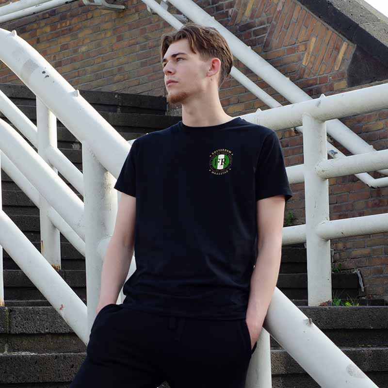 T-shirt regular - FR - Wat gaan we doen vandaag - logo links