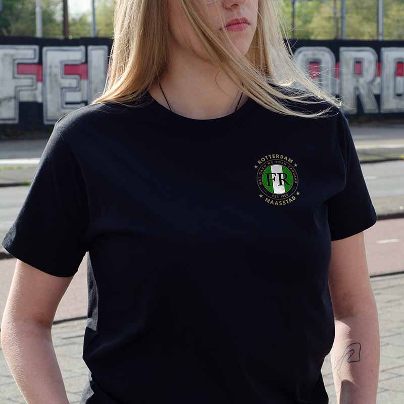 T-shirt regular - FR - Wat gaan we doen vandaag - logo links