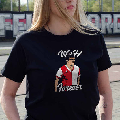 T-shirt regular - WvH Forever - logo voor groot