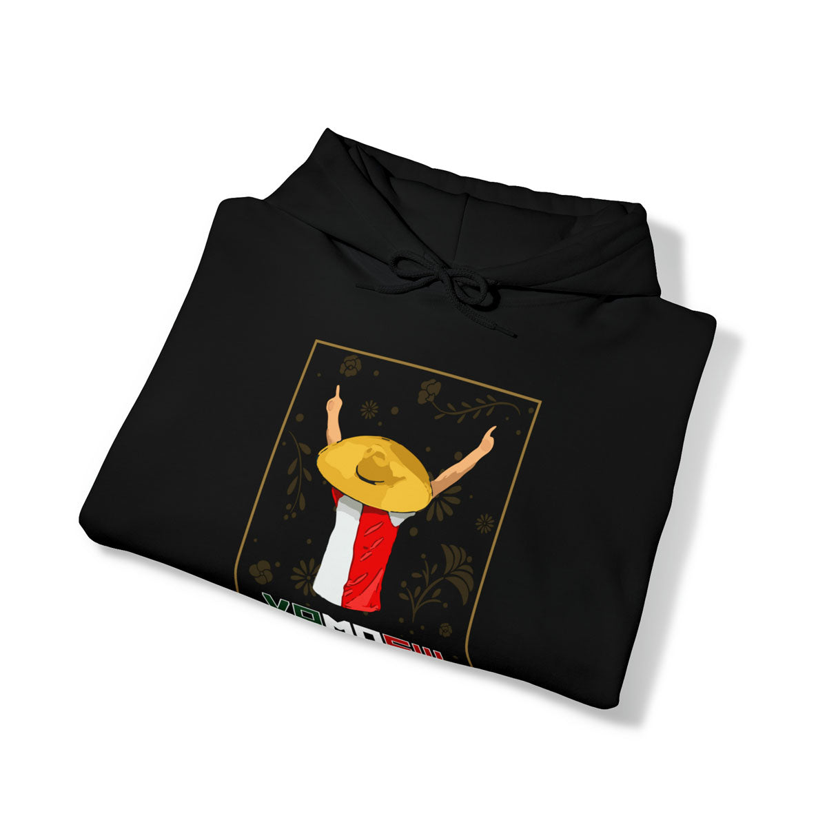 Hoodie relax - VAMOS!!! - logo voor groot