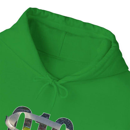 Hoodie relax zwart - 010 Stadion