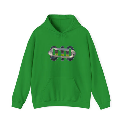 Hoodie relax zwart - 010 Stadion
