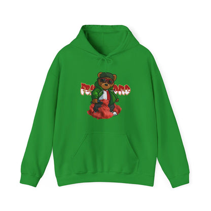 Hoodie relax zwart - FR Beer