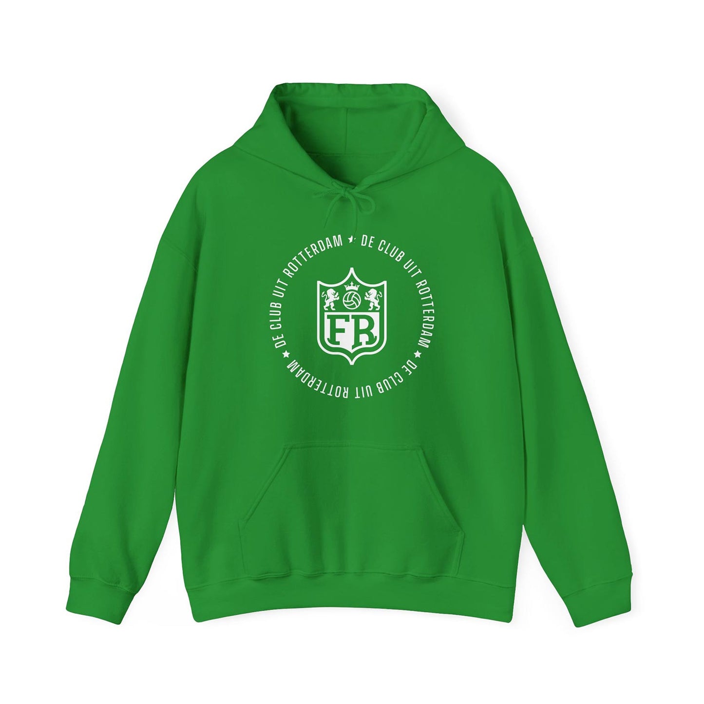 Hoodie relax zwart - FR - De club uit Rotterdam