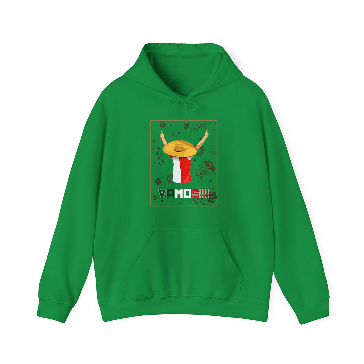Hoodie relax - VAMOS!!! - logo voor groot
