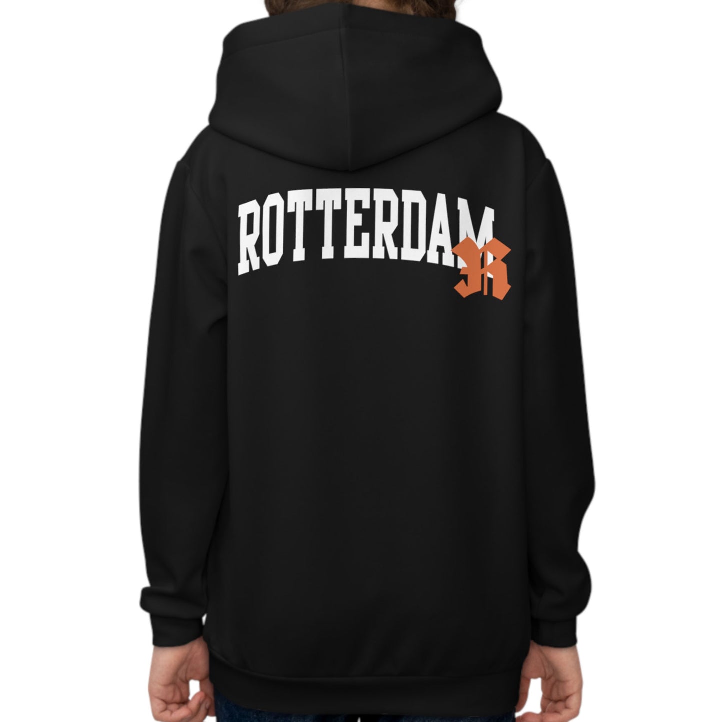 Hoodie regular WS23 Special - kids - R - Rotterdam - logo achter groot