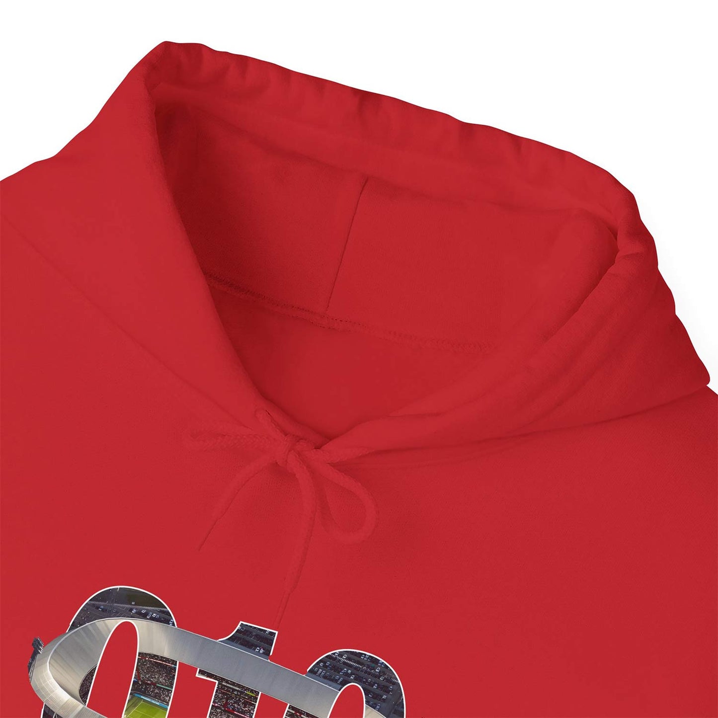 Hoodie relax zwart - 010 Stadion
