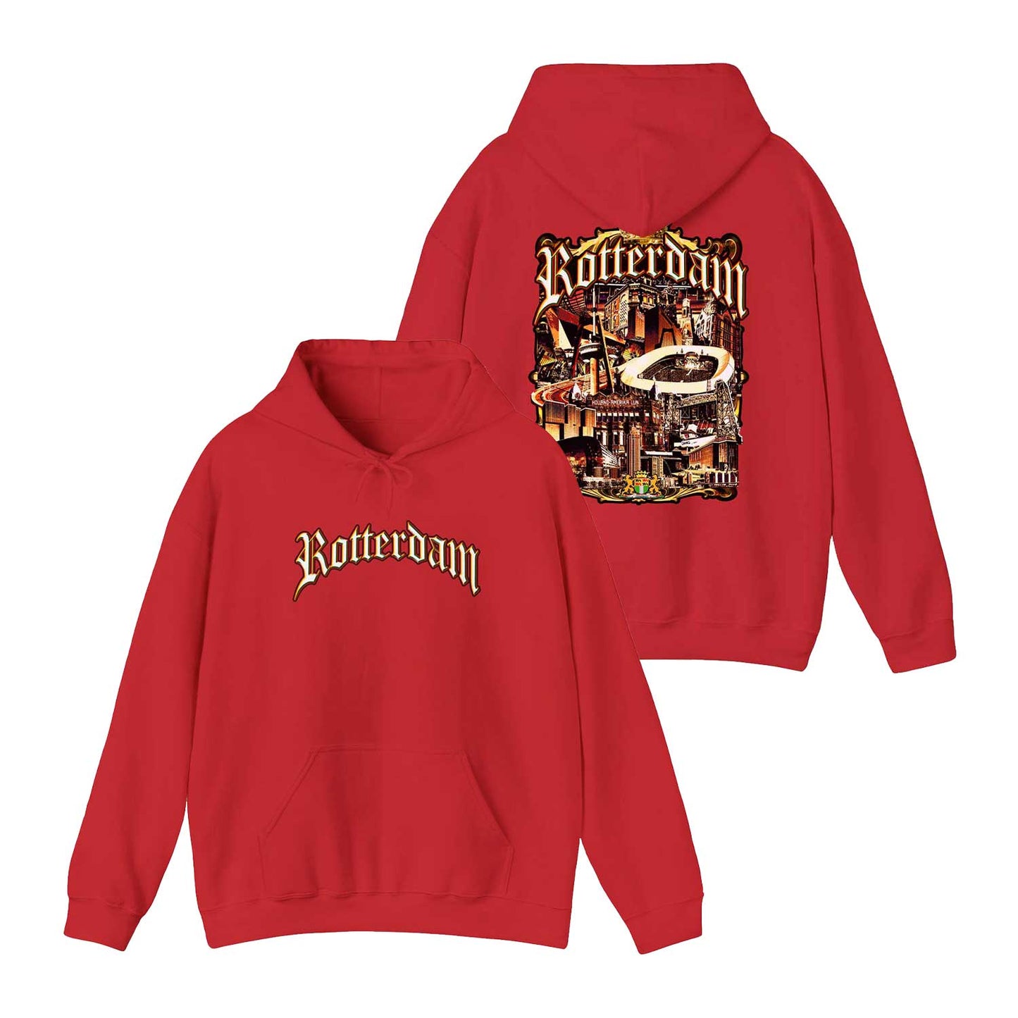Hoodie relax - Rotterdam gouden stad
