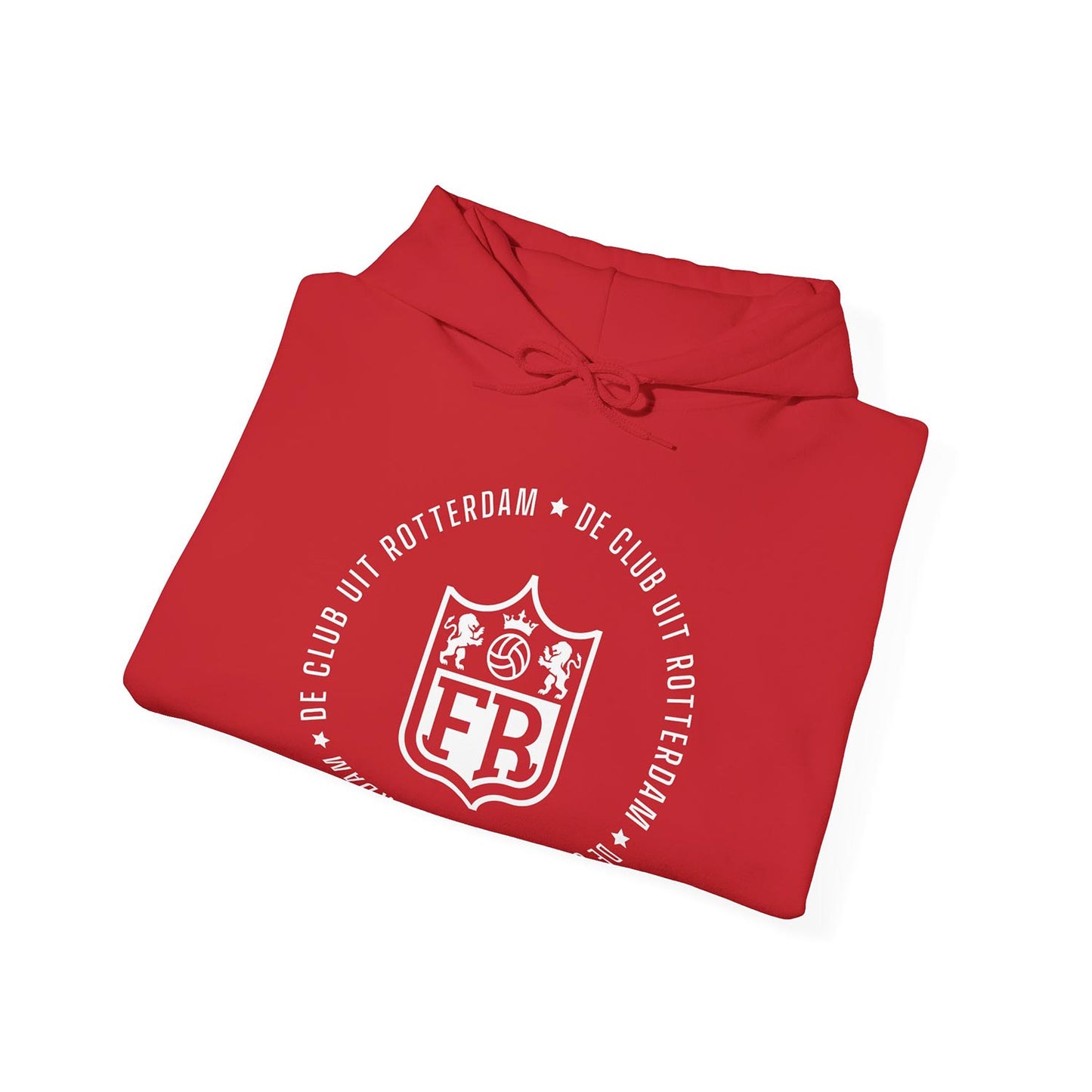 Hoodie relax zwart - FR - De club uit Rotterdam