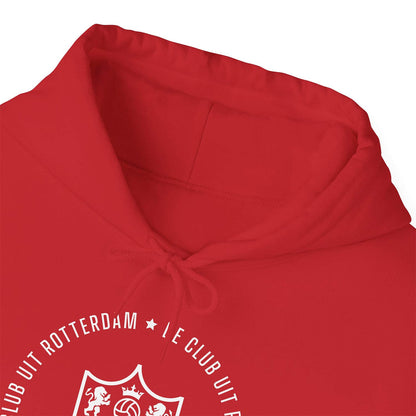 Hoodie relax zwart - FR - De club uit Rotterdam