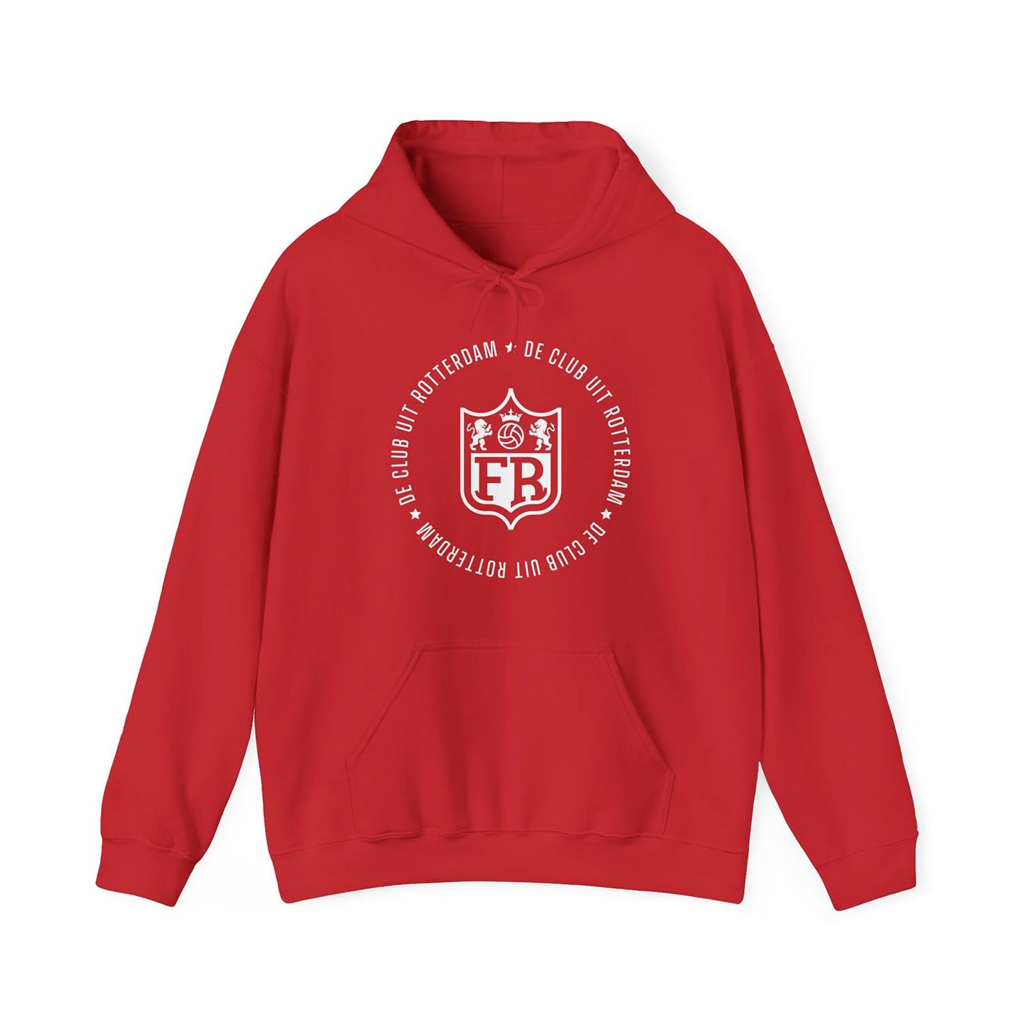 Hoodie relax zwart - FR - De club uit Rotterdam