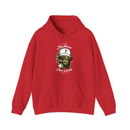 Hoodie relax - Adem in adem Zuid - No face No case - logo voor groot