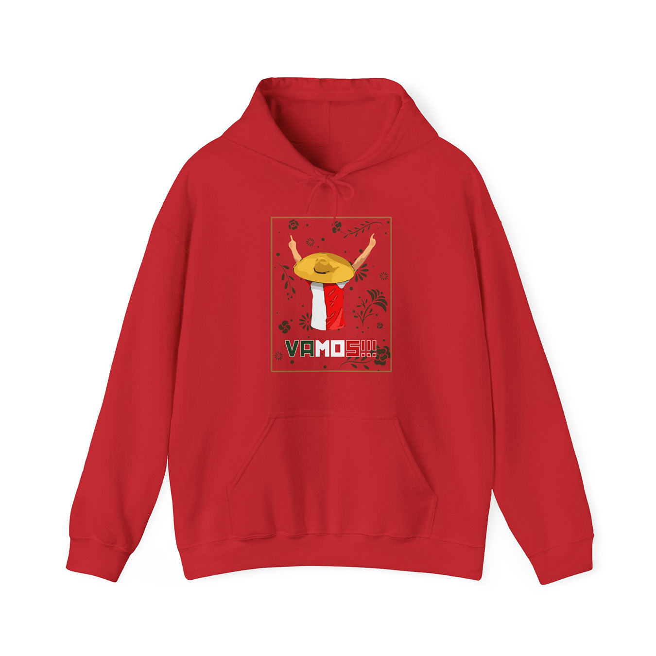 Hoodie relax - VAMOS!!! - logo voor groot