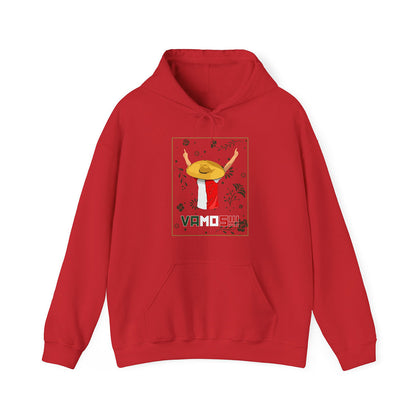 Hoodie relax - VAMOS!!! - logo voor groot