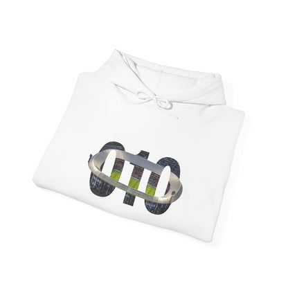 Hoodie relax zwart - 010 Stadion
