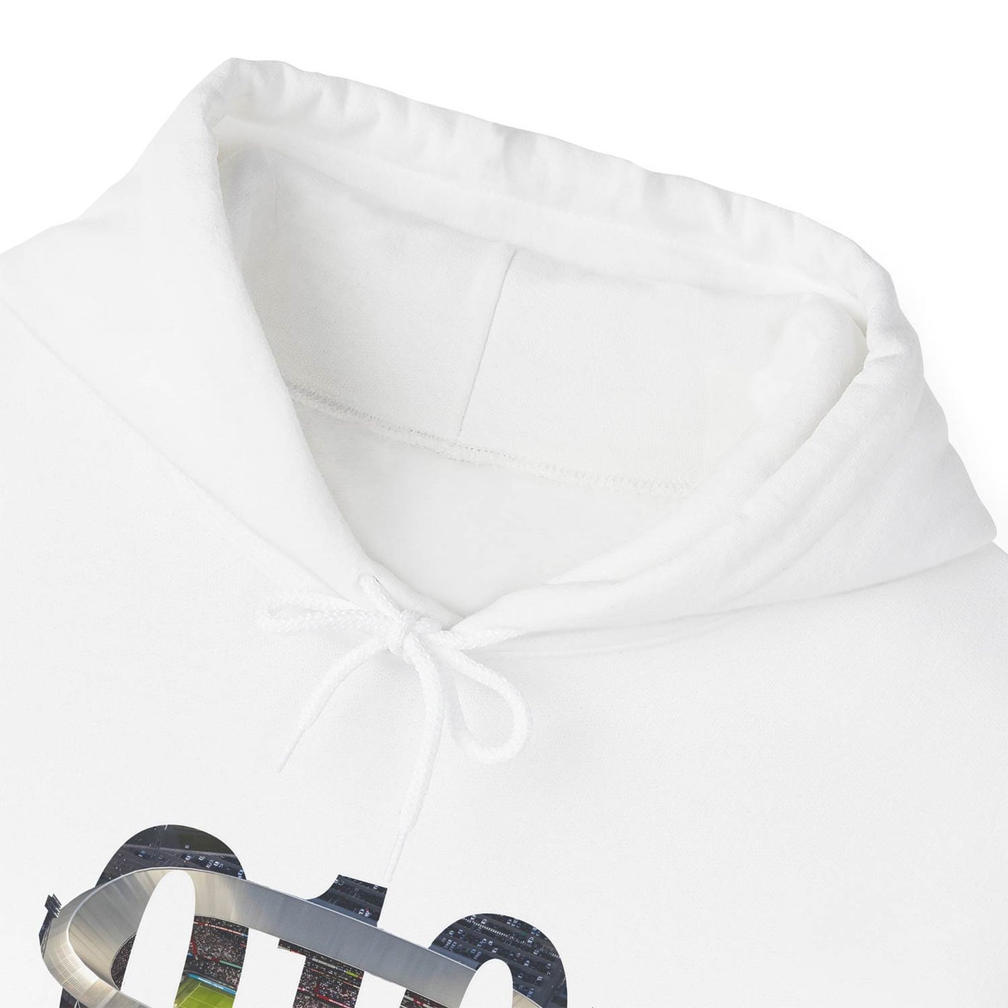 Hoodie relax zwart - 010 Stadion