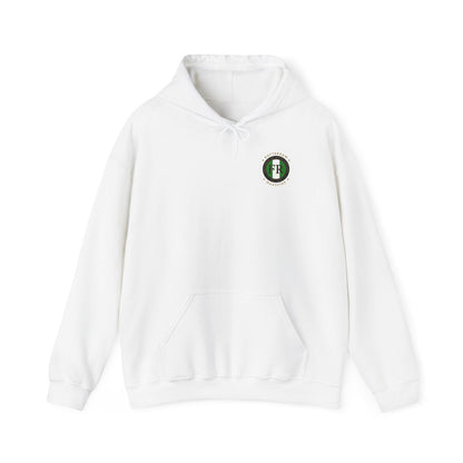 Hoodie relax - FR - Wat gaan we doen vandaag - logo links