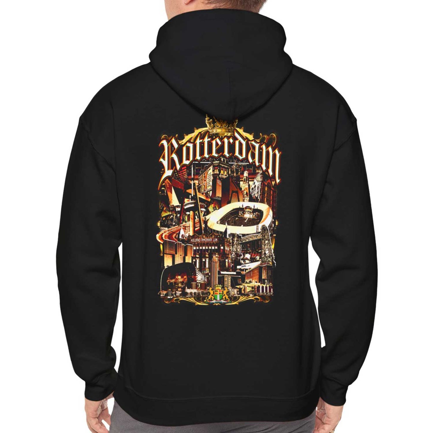 Hoodie relax - Rotterdam gouden stad