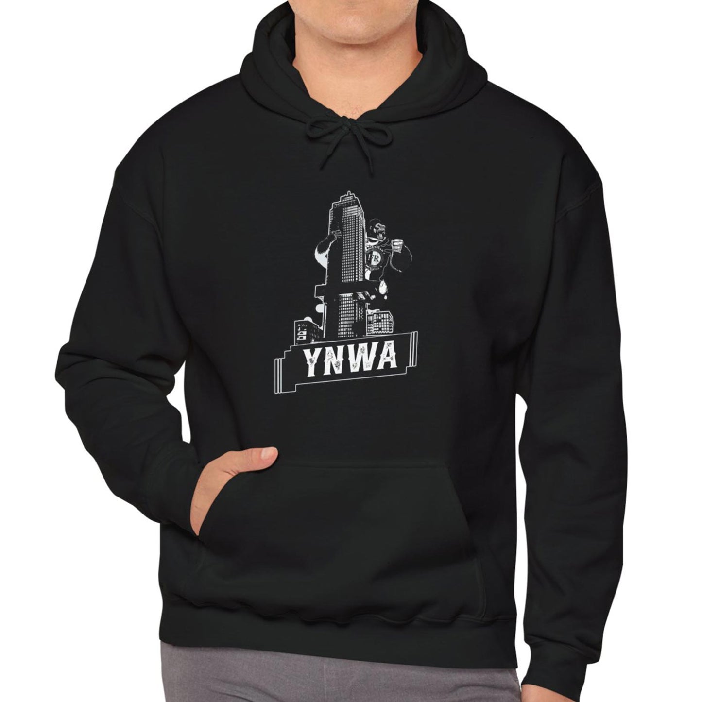 Hoodie relax - YNWA