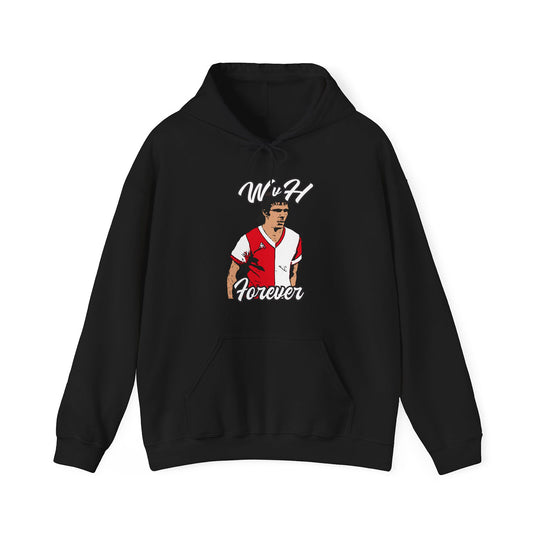Hoodie relax - WvH Forever - logo voor groot