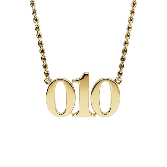 010 Ketting - dames model - 48cm - 14k goud gelaagd