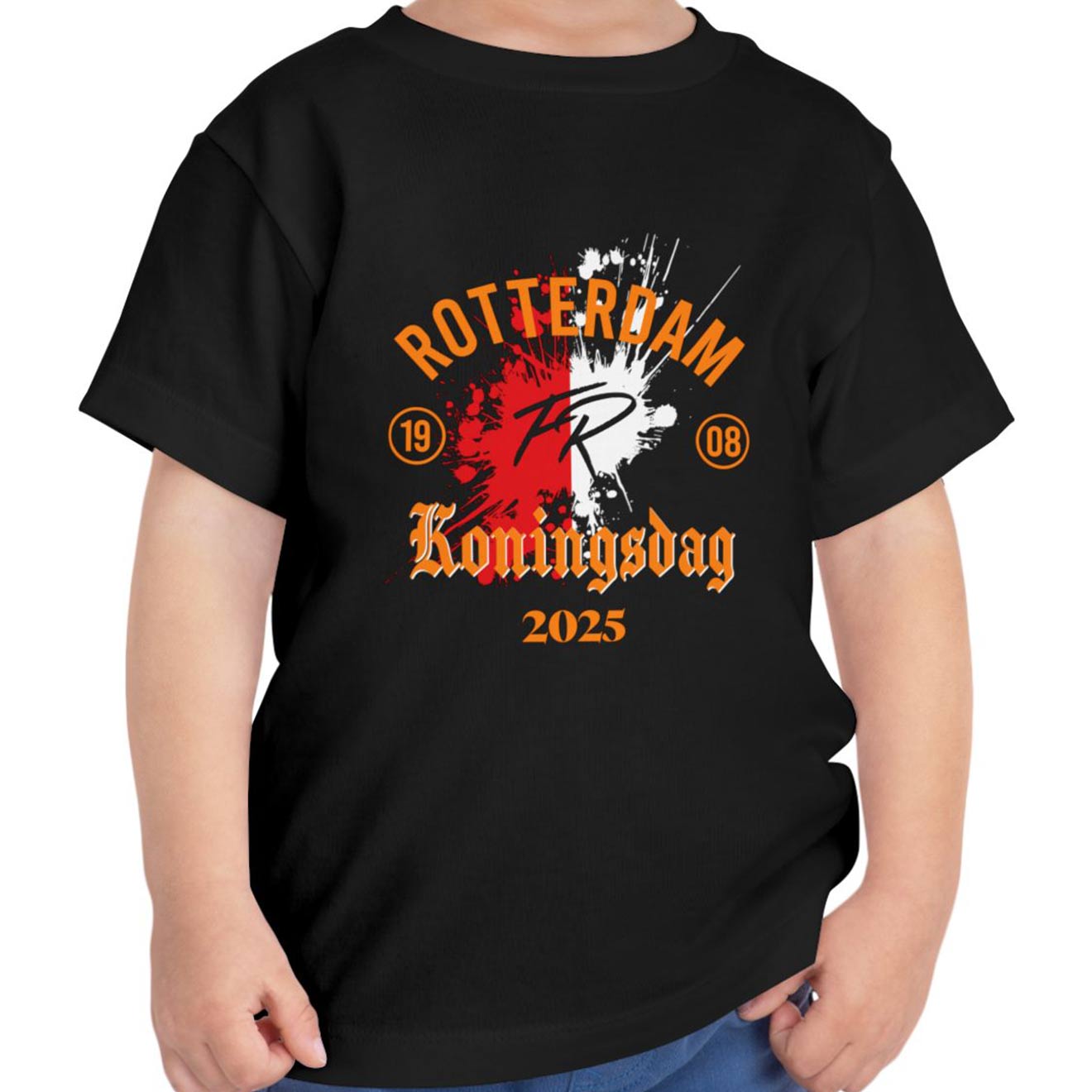 T-shirt kids regular - Koningsdag 2025 - Rotterdam FR 1908