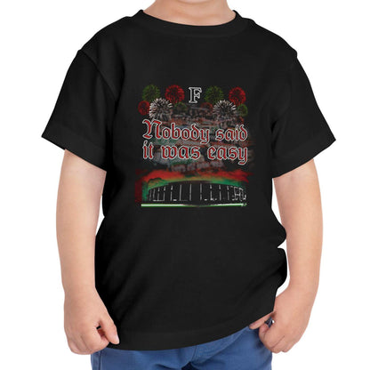 T-shirt regular zwart - Kids - Nobody said it was easy
