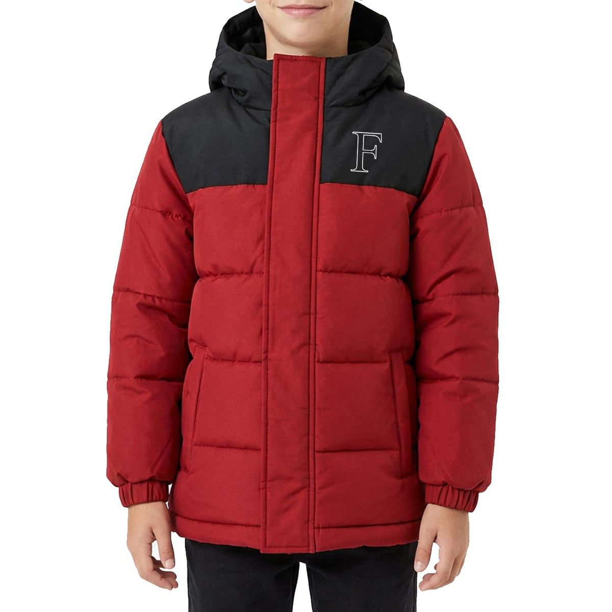 Winterjas 2-tone - kids - F voorop