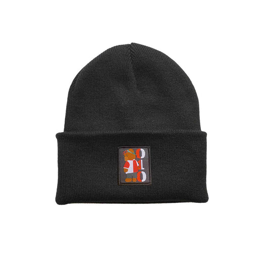 Muts beanie met badge - 010 Beer