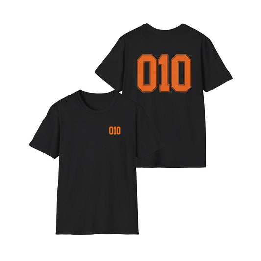 T-shirt regular zwart - 010 Oranje - WK 2026
