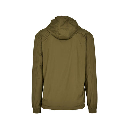 Windbreaker overhead jas zwart - FR - Wat gaan we doen vandaag - logo links