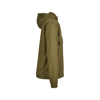 Windbreaker overhead jas zwart - FR - Wat gaan we doen vandaag - logo links