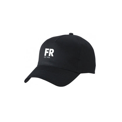 Zwarte Feyenoord pet met witte kleur