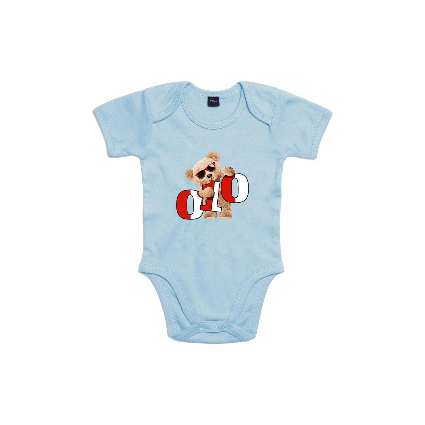 Rompertje baby - Zonnebril beer 010