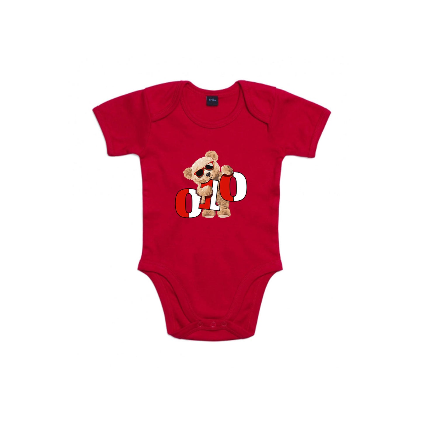 Rompertje baby - Zonnebril beer 010