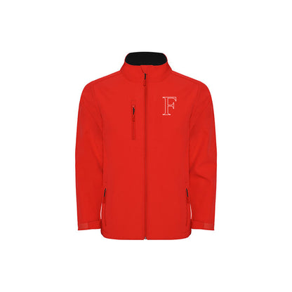 Softshell jas - kids - F voorop