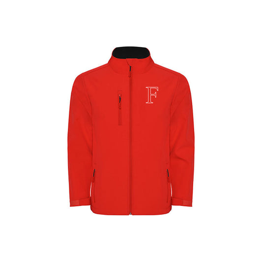 Softshell jas - kids - F voorop